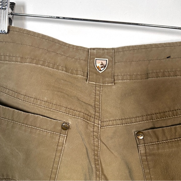 KÜHL Revolvr UberKÜHL Stretch Hiking Pants Gorpcore Straight Leg Khaki 30x30 - Picture 10 of 14